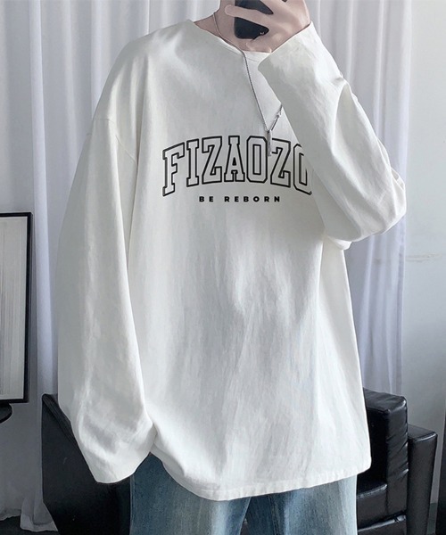 KELVIN（ケルヴァン）の「Vintage College Long Tee ヴィンテージカレッジロンT（Tシャツ/カットソー・メンズ・ホワイト/ブラック・MEDIUM/LARGE）」の11枚目の写真