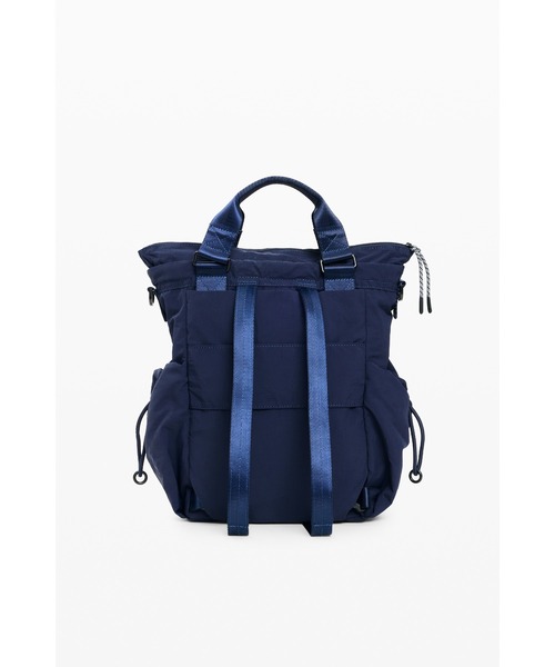 Desigual(デシグアル)の「Rope Accent Multi-way Backpack / ロープアクセントマルチウェイバックパック(バックパック/リュック・レディース・ブルー・FREE)」の3枚目の写真