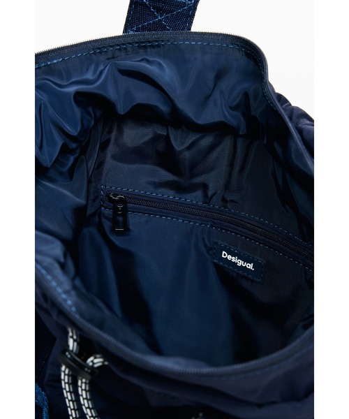Desigual(デシグアル)の「Rope Accent Multi-way Backpack / ロープアクセントマルチウェイバックパック(バックパック/リュック・レディース・ブルー・FREE)」の5枚目の写真