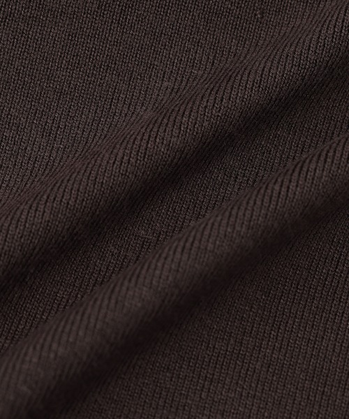ROPE' PICNIC（ロペピクニック）の「アンチピリングニットジャンパースカート/着丈が選べる（ワンピース・レディース・ブラック/ダークブラウン/チャコールグレー・M/TM）」の7枚目の写真