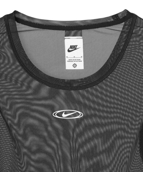 NIKE(ナイキ)の「NIKE WMNS STREET SHEER L/S TOP IM8406-010(Tシャツ/カットソー・レディース・ブラック・SMALL/MEDIUM)」の3枚目の写真