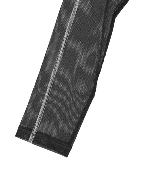 NIKE(ナイキ)の「NIKE WMNS STREET SHEER L/S TOP IM8406-010(Tシャツ/カットソー・レディース・ブラック・SMALL/MEDIUM)」の4枚目の写真