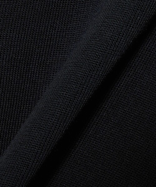 UNITED ARROWS(ユナイテッドアローズ)の「クロシェ ポロカーディガン ‐ウォッシャブル‐(カーディガン/ボレロ・レディース・ネイビー/ダークブラウン/ブラック・FREE)」の6枚目の写真