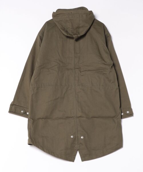 Ben Sherman(ベンシャーマン)の「BEN SHERMAN ベンシャーマン フィッシュテールヘムアジャスタブルコート(モッズコート・メンズ・カーキオリーブ・SMALL)」の17枚目の写真