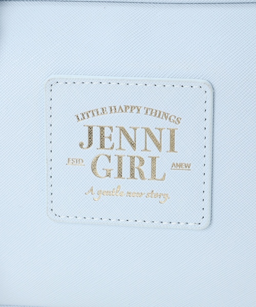 JENNI(ジェニィ)の「ハートミラーチャームバッグ(ショルダーバッグ・キッズ・サックスブルー/ブラック・FREE)」の19枚目の写真