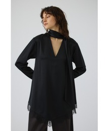 Lace hem blouse(レース ヘム ブラウス)