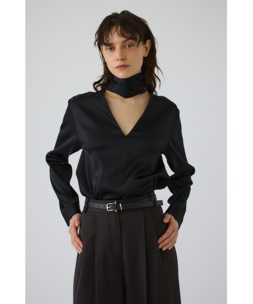 RIM.ARK（リムアーク）の「Lace hem blouse(レース ヘム ブラウス)（シャツ/ブラウス・レディース・ブラック・FREE）」の19枚目の写真