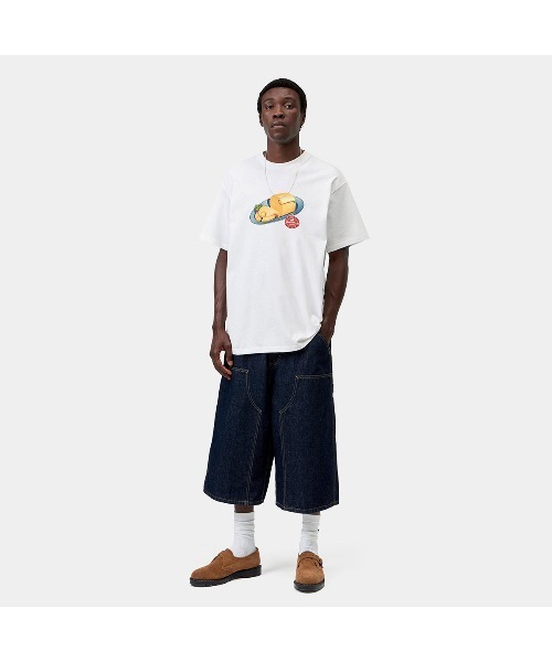 Carhartt WIP(カーハートダブリューアイピー)の「Carhartt WIP S/S FROMAGE T-SHIRT(カーハートワークインプログレス S/S フロマージュ Tシャツ)(Tシャツ/カットソー・メンズ・White・X-LARGE/LARGE/MEDIUM/SMALL)」の5枚目の写真