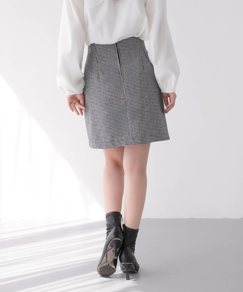 Mirenue(ミレニュー)の「ラップミニスコート(その他パンツ・レディース・チャコールグレー/ブラウン/ブラック・M/S)」の16枚目の写真