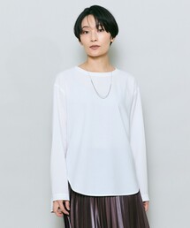 強撚2WAYプルオーバーブラウス