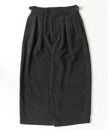 my beautiful landlet（マイビューティフルランドレット）の「【my beautiful landlet】 CORDUROY SIDE BELT WIDE PANTS（その他パンツ）」