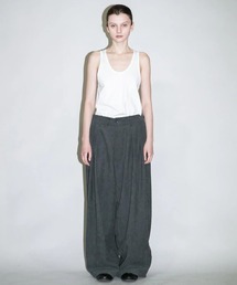 my beautiful landlet（マイビューティフルランドレット）の「【my beautiful landlet】 CORDUROY SIDE BELT WIDE PANTS（その他パンツ）」