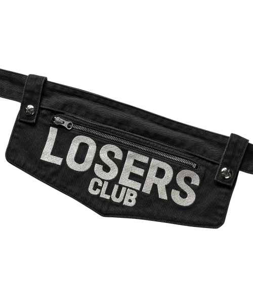 LOSERS CLUB(ルーザーズクラブ)の「LSC クロス ボタン ベルト バッグ ワイド コットン パンツ ブラック(その他パンツ・レディース・その他・SMALL/MEDIUM/LARGE/X-LARGE)」の5枚目の写真