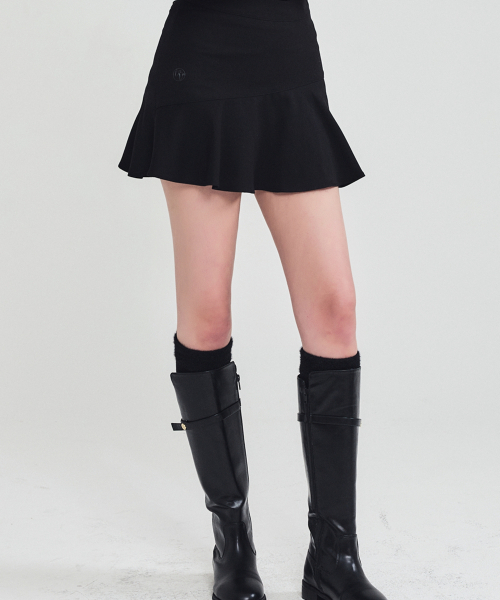 LORDLOAR(ロードロアル)の「サイドスリットフレアスカート BLACK(スカート・レディース・その他・X-SMALL/SMALL/MEDIUM/LARGE)」の1枚目の写真