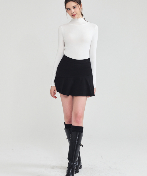 LORDLOAR(ロードロアル)の「サイドスリットフレアスカート BLACK(スカート・レディース・その他・X-SMALL/SMALL/MEDIUM/LARGE)」の3枚目の写真