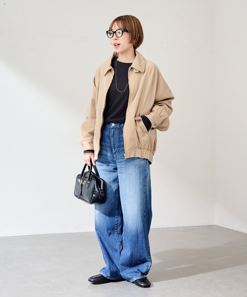 FRAMeWORK（フレームワーク）の「COUTURE DADAM SWING TOP VINTAGE FINISH（その他アウター・レディース・ベージュ・FREE）」の2枚目の写真