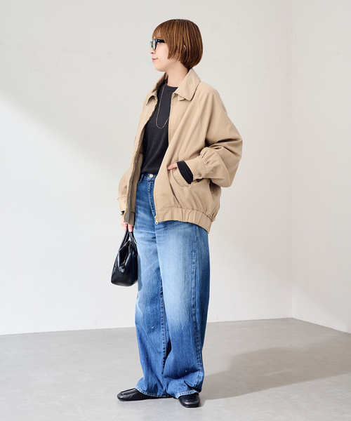 FRAMeWORK（フレームワーク）の「COUTURE DADAM SWING TOP VINTAGE FINISH（その他アウター・レディース・ベージュ・FREE）」の3枚目の写真