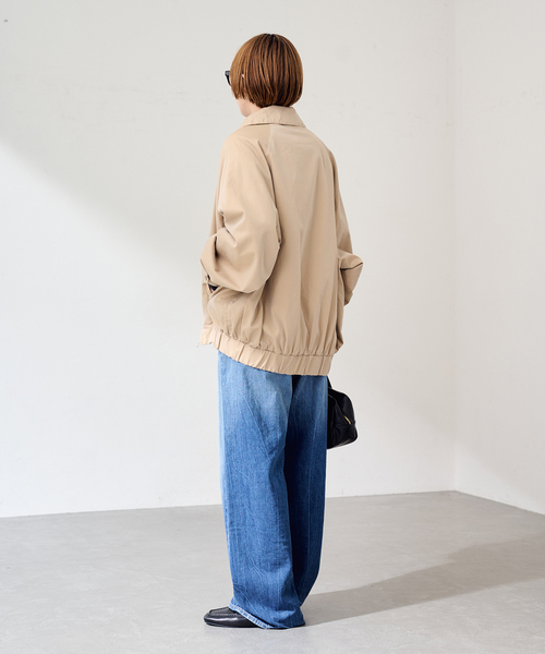 FRAMeWORK（フレームワーク）の「COUTURE DADAM SWING TOP VINTAGE FINISH（その他アウター・レディース・ベージュ・FREE）」の4枚目の写真