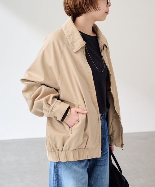 FRAMeWORK（フレームワーク）の「COUTURE DADAM SWING TOP VINTAGE FINISH（その他アウター・レディース・ベージュ・FREE）」の5枚目の写真