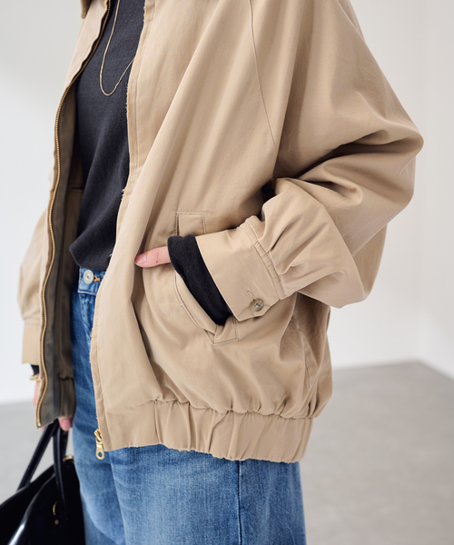 FRAMeWORK（フレームワーク）の「COUTURE DADAM SWING TOP VINTAGE FINISH（その他アウター・レディース・ベージュ・FREE）」の8枚目の写真