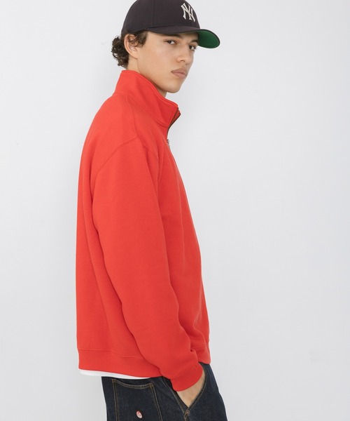Russell Athletic（ラッセルアスレティック）の「『別注』Russell Athletic×Sonny Label　ハーフジップスウェットプルオーバー（スウェット・メンズ・レッド/グレー/チャコールグレー/ブラウン・MEDIUM/LARGE）」の8枚目の写真