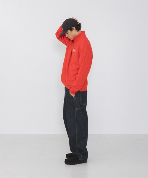 Russell Athletic（ラッセルアスレティック）の「『別注』Russell Athletic×Sonny Label　ハーフジップスウェットプルオーバー（スウェット・メンズ・レッド/グレー/チャコールグレー/ブラウン・MEDIUM/LARGE）」の12枚目の写真