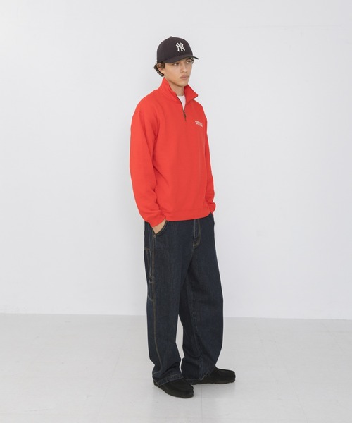 Russell Athletic（ラッセルアスレティック）の「『別注』Russell Athletic×Sonny Label　ハーフジップスウェットプルオーバー（スウェット・メンズ・レッド/グレー/チャコールグレー/ブラウン・MEDIUM/LARGE）」の14枚目の写真