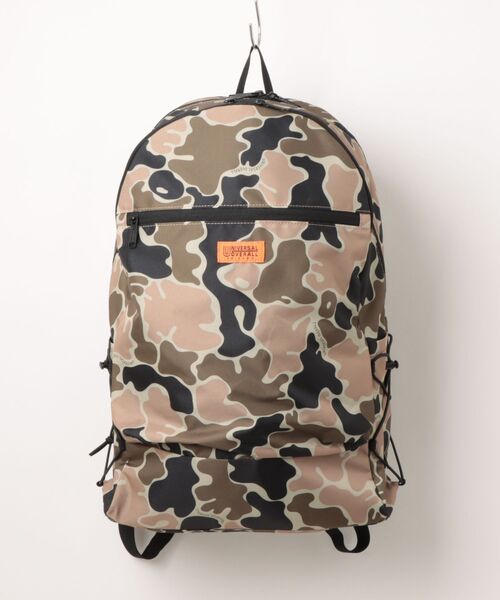 UNIVERSAL OVERALL(ユニバーサルオーバーオール)の「UNIVERSAL OVERALL/ユニバーサルオーバーオール Small face school rucksack 30L(バックパック/リュック・メンズ・ブラック/カモフラージュ・FREE)」の2枚目の写真