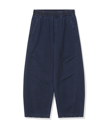 BEENTRILL（ビントリル）の「デイアウト ウォッシュド カーブドパンツ(ネイビー)（その他パンツ）」