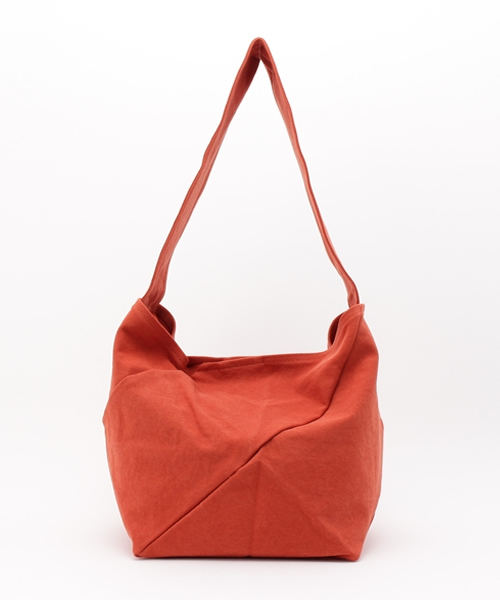 Esperanto（エスペラント）の「esperanto (エスペラント)/8号帆布ねじりＢＡＧ（ショルダーバッグ・メンズ・キナリ/グレイッシュベージュ/ネイビー/ライム/オレンジ/ブラック/オレンジ系その他/モカ/マスタード・FREE）」の8枚目の写真