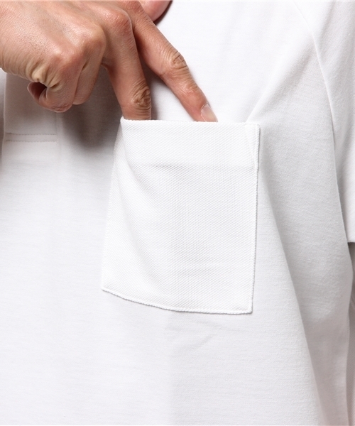 GLOBAL WORK（グローバルワーク）の「【吸水速乾】キリカエＢＩＧポロ/716915（ポロシャツ・メンズ・ブラック/ホワイト/ネイビー・X-LARGE/LARGE/SMALL/MEDIUM）」の9枚目の写真