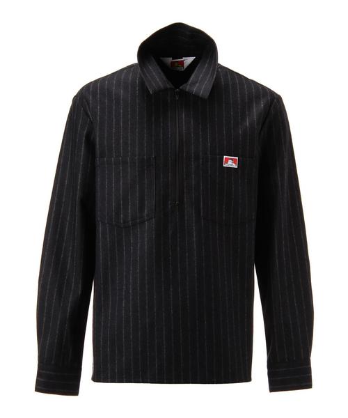 BEN DAVIS（ベンデイビス）の「＜BEN DAVIS × UNITED ARROWS & SONS＞ HALF ZIP SHIRT（シャツ/ブラウス・メンズ・ネイビー・SMALL/MEDIUM/LARGE）」の8枚目の写真