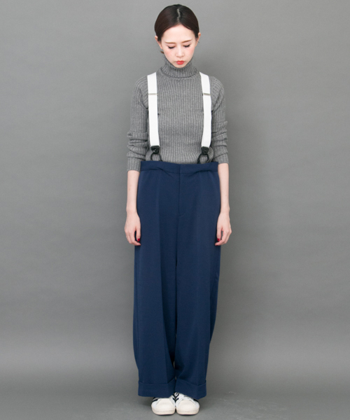 KBF（ケイビーエフ）の「KBF サスペンダーパンツ（その他パンツ）」 - WEAR