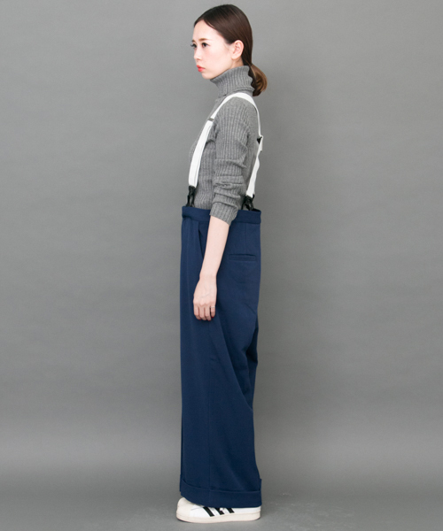 KBF（ケイビーエフ）の「KBF サスペンダーパンツ（その他パンツ・レディース・ネイビー/ベージュ/ボルドー・ONE）」の19枚目の写真