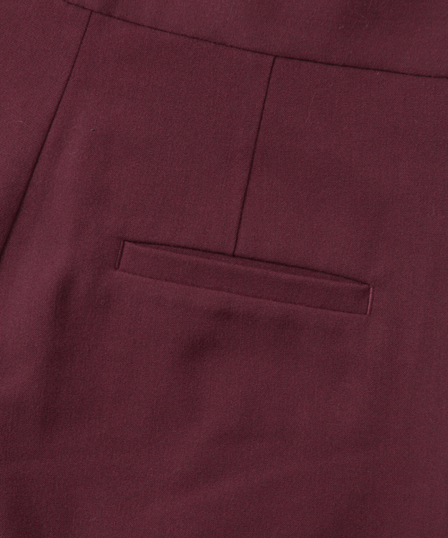 KBF（ケイビーエフ）の「KBF サスペンダーパンツ（その他パンツ・レディース・ネイビー/ベージュ/ボルドー・ONE）」の5枚目の写真