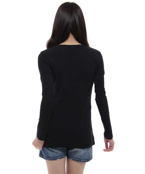 Jel'emets solo(ジェレメッツソロ)の「ShmphonicロンT(Tシャツ/カットソー・レディース・ホワイト/ブラック・SMALL/MEDIUM)」の4枚目の写真