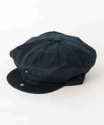 Hanna Hats 黒 キャスケット Lサイズ Hanna Hats ハンナハッツ アイルランド製 アイリッシュリネン