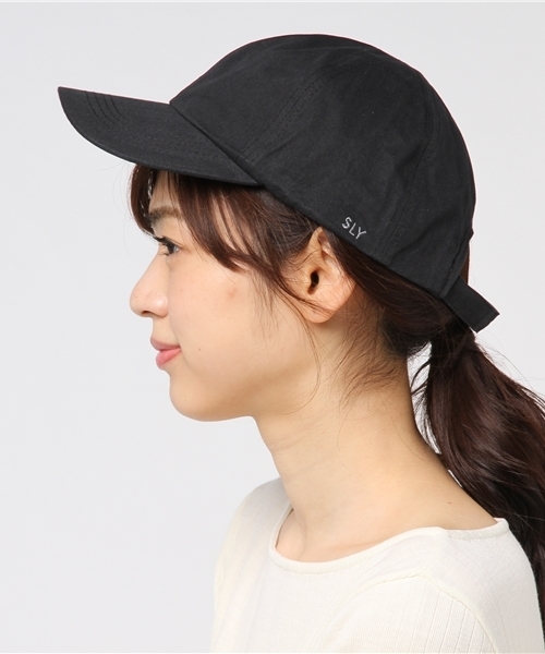 SLY(スライ)の「COLOR CAP(キャップ・レディース・ミント/ベージュ/ブラック/ピンク・FREE)」の6枚目の写真