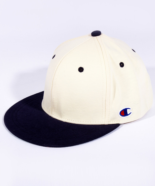 ８(eight)（エイト）の「CHAMPION ロゴ ベースボールキャップ 帽子（キャップ・メンズ・レッド/グレー/ホワイト/ホワイト×ブラック/グレー系その他/ブラック/ネイビー/ブラック×グレー・FREE）」の2枚目の写真