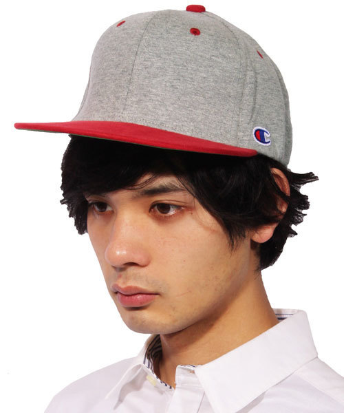 ８(eight)（エイト）の「CHAMPION ロゴ ベースボールキャップ 帽子（キャップ・メンズ・レッド/グレー/ホワイト/ホワイト×ブラック/グレー系その他/ブラック/ネイビー/ブラック×グレー・FREE）」の10枚目の写真