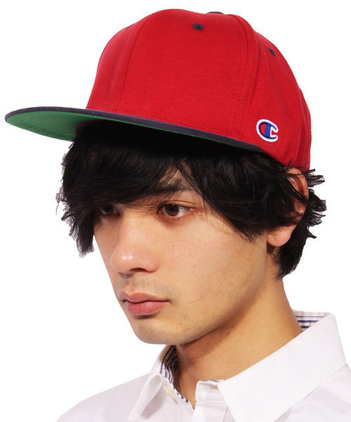 ８(eight)（エイト）の「CHAMPION ロゴ ベースボールキャップ 帽子（キャップ・メンズ・レッド/グレー/ホワイト/ホワイト×ブラック/グレー系その他/ブラック/ネイビー/ブラック×グレー・FREE）」の11枚目の写真
