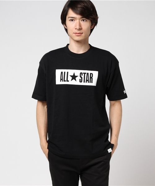 CONVERSE(コンバース)の「【CONVERSE】ALL STARプリントTシャツ(Tシャツ/カットソー・メンズ・ブラック/ホワイト/ホワイト系その他/ライトグレー/その他1/ブラック系その他・X-LARGE/LARGE/MEDIUM)」の4枚目の写真