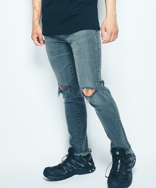 HYSTERIC GLAMOUR（ヒステリックグラマー）の「USED加工ISKOデニム 八