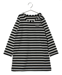 X-girl Stages | STRIPE L/S DRESS (4T～6T)(ワンピース)