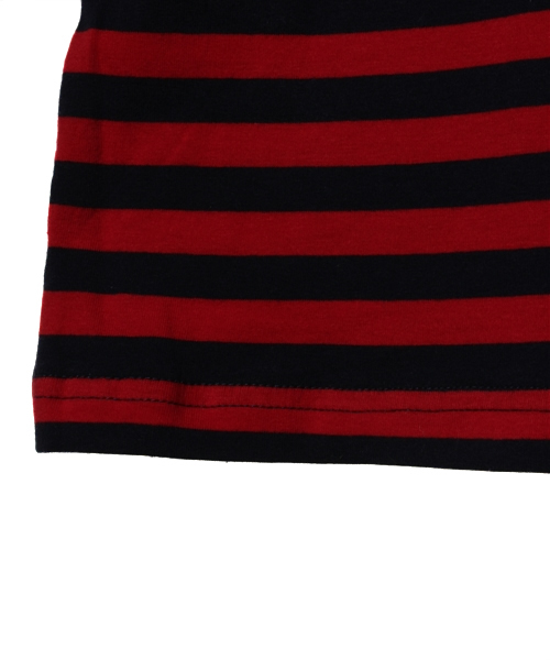 X-girl Stages(エックスガールステージス)の「STRIPE L/S DRESS (4T~6T)(ワンピース・キッズ・ブラック/ピンク/ネイビー・4T/5T/6T)」の7枚目の写真