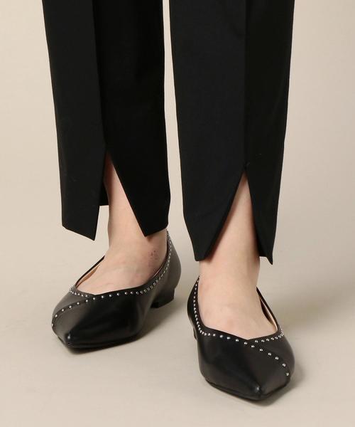 BEAUTY&YOUTH UNITED ARROWS(ビューティーアンドユースユナイテッドアローズ)の「BY∴ テーパードスリット9分丈パンツ -手洗い可能- ◆(その他パンツ・レディース・ブラック/グレー/ブラウン・LARGE/MEDIUM/SMALL)」の12枚目の写真