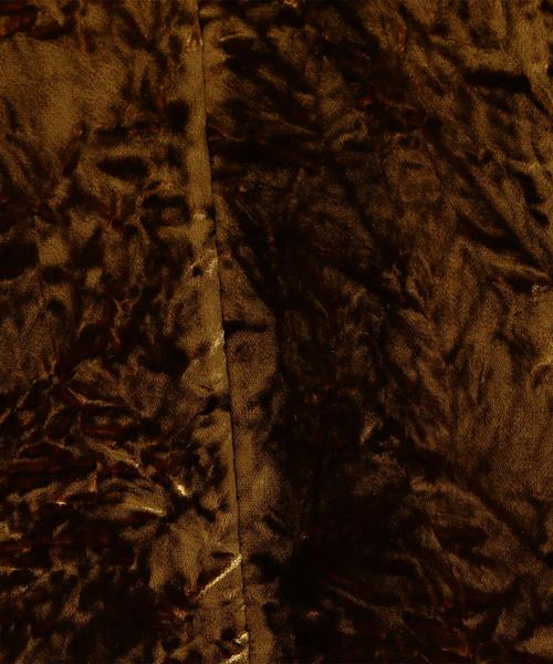 BEAUTY&YOUTH UNITED ARROWS（ビューティーアンドユースユナイテッドアローズ）の「BY クラッシュベルベットジャンパースカート ◆（ワンピース・レディース・イエロー/ネイビー・FREE）」の9枚目の写真