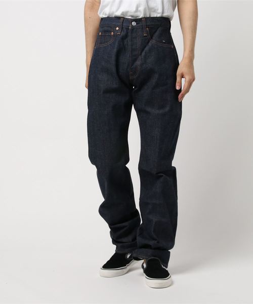 Made in JAPAN denim (straight)（メイドインジャパンデニム（ストレート））の「66 type-Non Wash-（デニムパンツ・メンズ・インディゴブルー・27inch/28inch/29inch/30inch/31inch/32inch/33inch/34inch/36inch/26inch）」の3枚目の写真