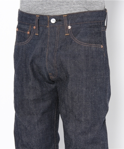 Made in JAPAN denim (straight)（メイドインジャパンデニム（ストレート））の「66 type-Non Wash-（デニムパンツ・メンズ・インディゴブルー・27inch/28inch/29inch/30inch/31inch/32inch/33inch/34inch/36inch/26inch）」の4枚目の写真