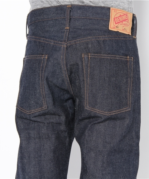 Made in JAPAN denim (straight)（メイドインジャパンデニム（ストレート））の「66 type-Non Wash-（デニムパンツ・メンズ・インディゴブルー・27inch/28inch/29inch/30inch/31inch/32inch/33inch/34inch/36inch/26inch）」の5枚目の写真
